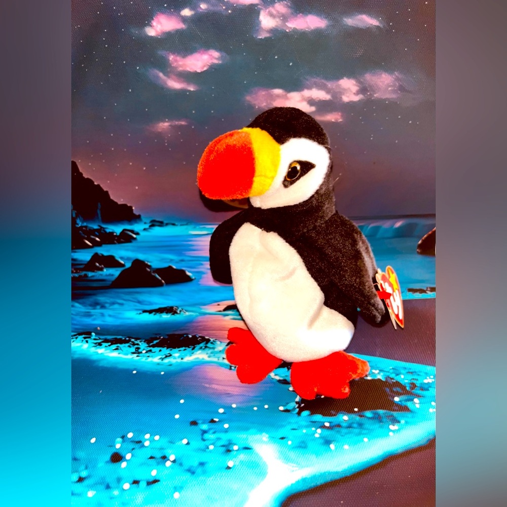 Ty Beanie Babies Puffer The Toucan